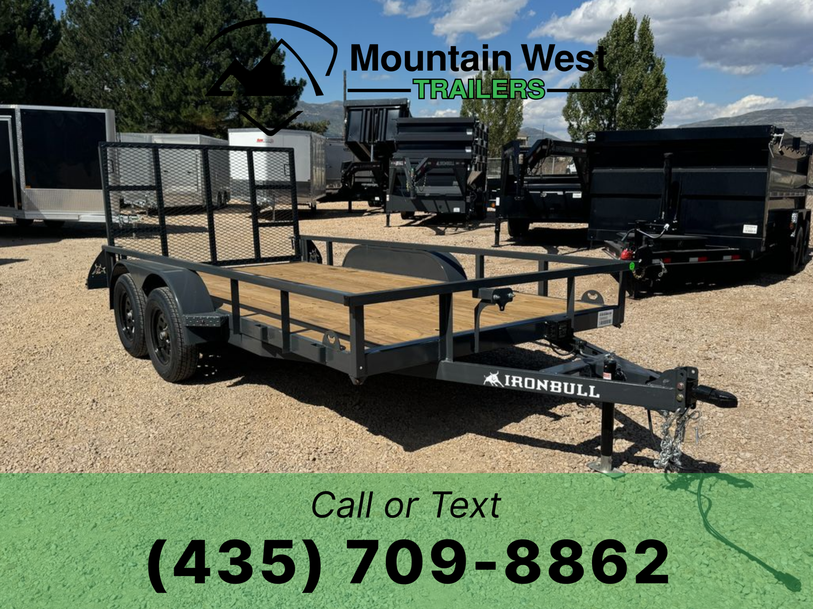 2026 Iron Bull 7X14-7K Utility Trailer