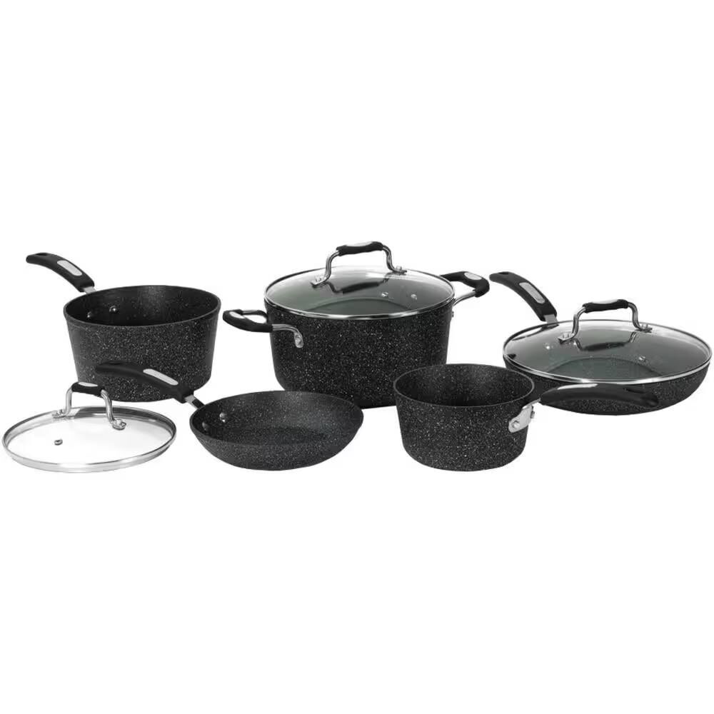 Rock Bakelite 8-Piece Aluminum Nonstick Set