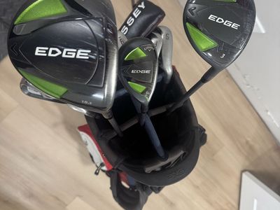 Men’s Callaway Edge Golf set plus ping golf bag