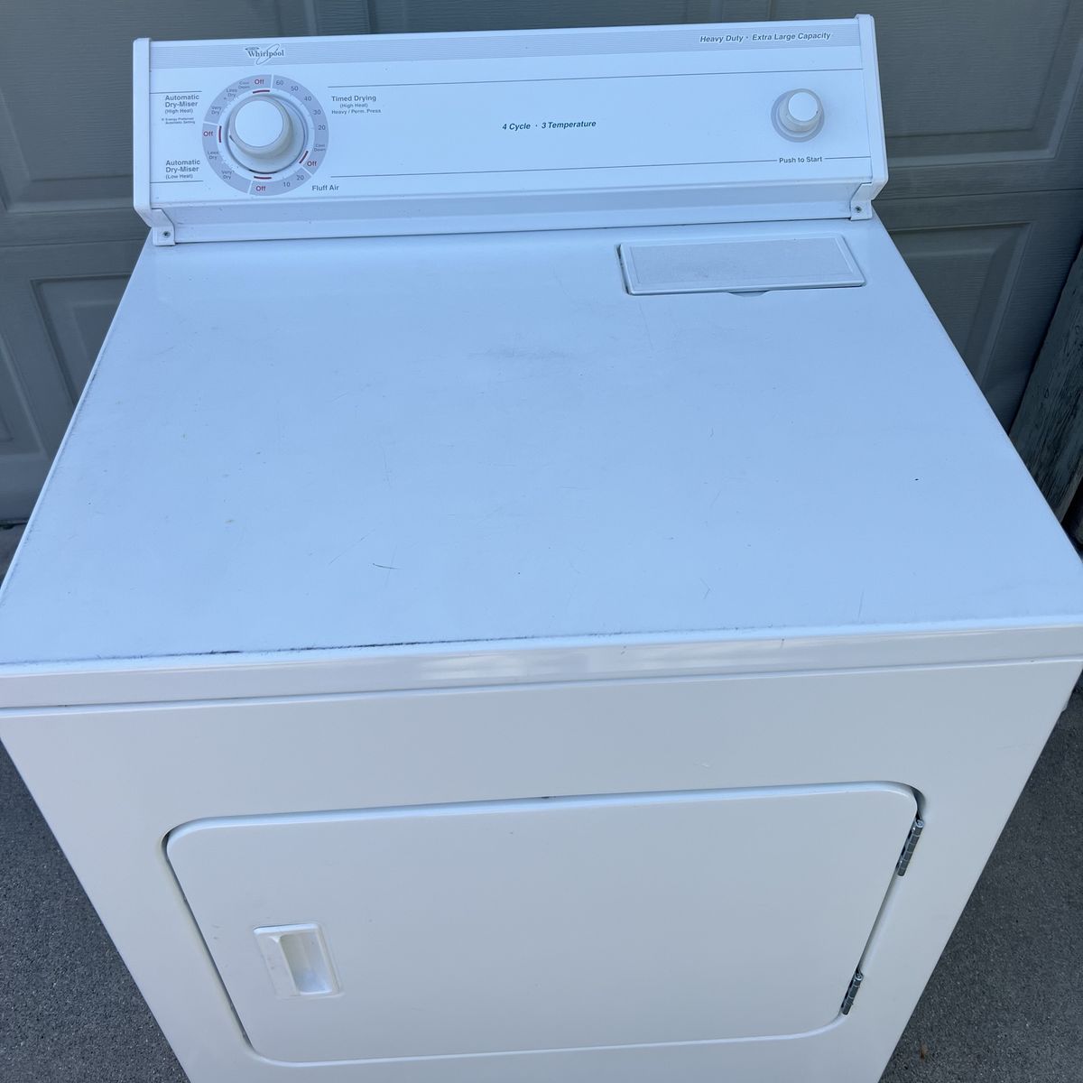 Whirlpool Heavy Duty Extra Large Capacity Gas Dryer - White