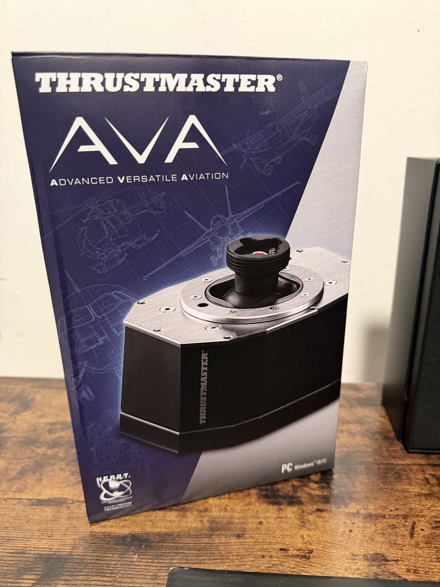 Thrustmaster AVA Advanced Versatile Aviation PC Flight Stick Base New In Box