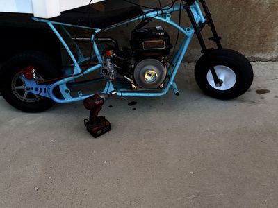 Blue mega moto 80 with predator 212