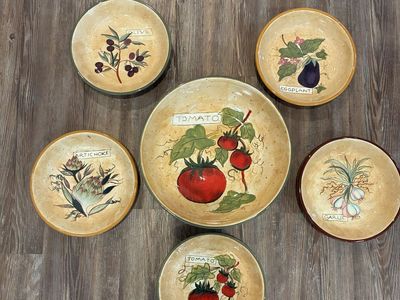 Beautiful decorated 5-Piece Bowl Set