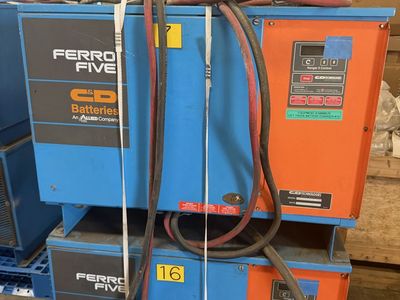 C&D Technologies Ferro Five FR24HK900 Industrial 3-Phase Forklift Battery Charger