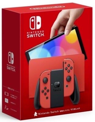 Nintendo Switch OLED Model Mario Red Edition System