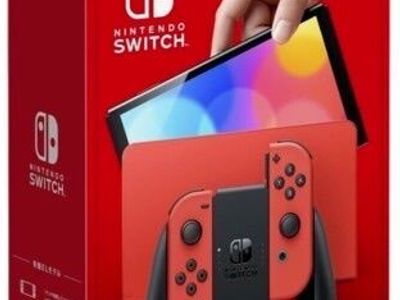 Nintendo Switch OLED Model Mario Red Edition System