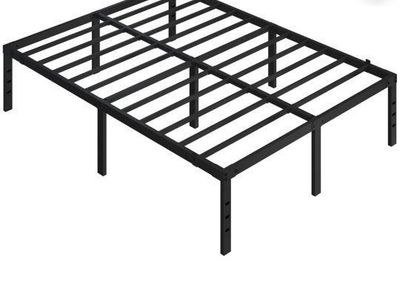 14" Queen Metal Platform Bed Frame
Black*