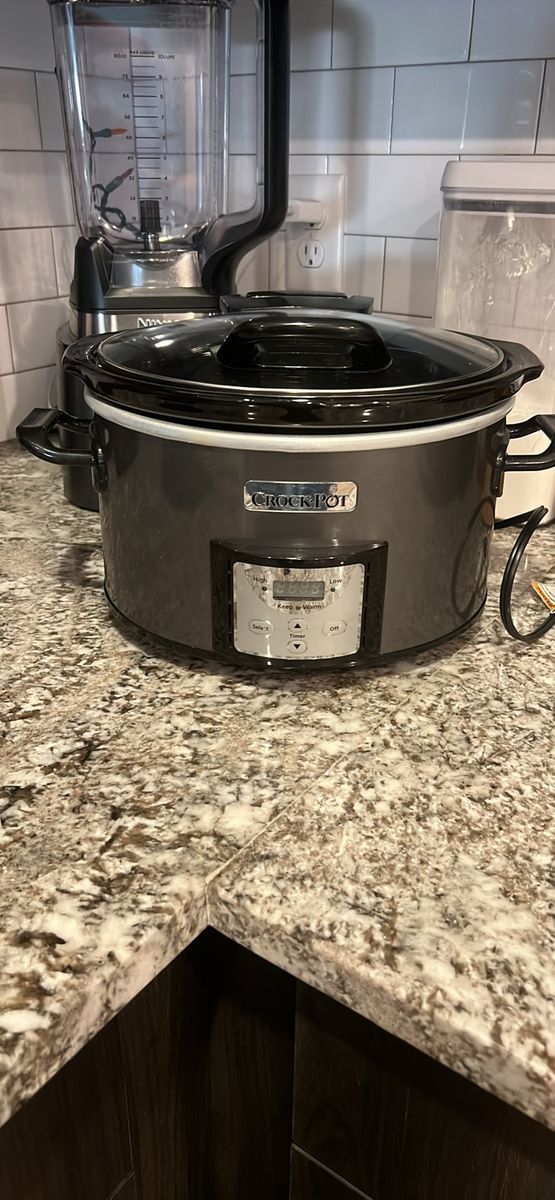 Crock-Pot SCCPVL610-S-A 6-Quart Programmable Slow Cooker with Digital Timer, Silver