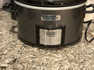 Crock-Pot SCCPVL610-S-A 6-Quart Programmable Slow Cooker with Digital Timer, Silver