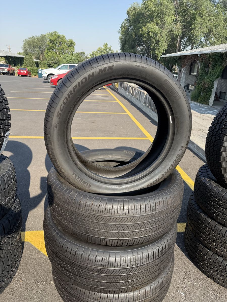 Set of 4 Pirelli Scorpion MS Tires