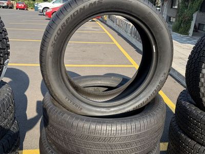 Set of 4 Pirelli Scorpion MS Tires