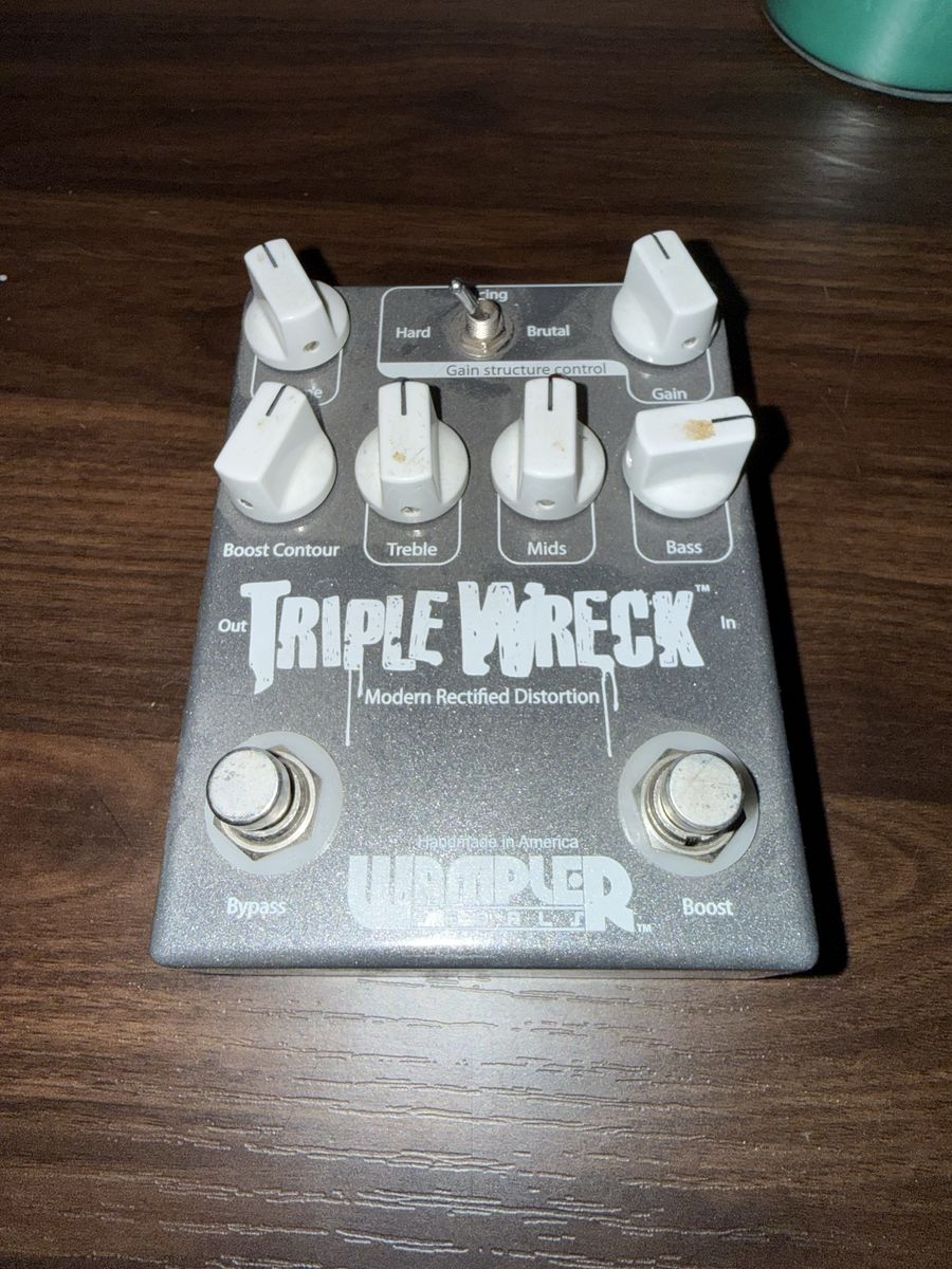 Wampler Triple Wreck Modern Rectified Distortion Pedal