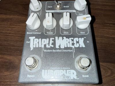 Wampler Triple Wreck Modern Rectified Distortion Pedal