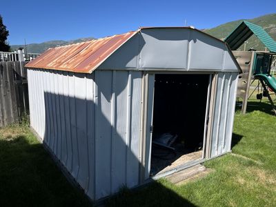 Metal shed