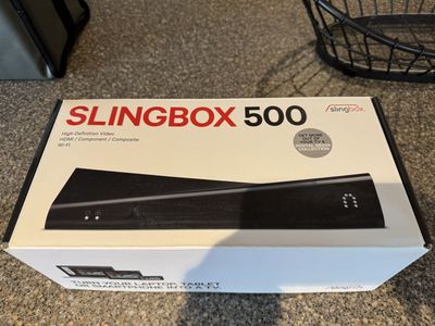 Slingbox 500 High-Definition Video Streamer - HDMI/Component/Composite, Wi-Fi