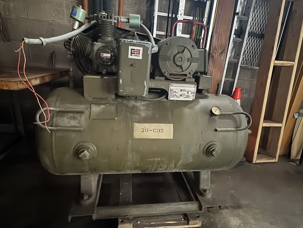 US Army Vintage Air Compressor