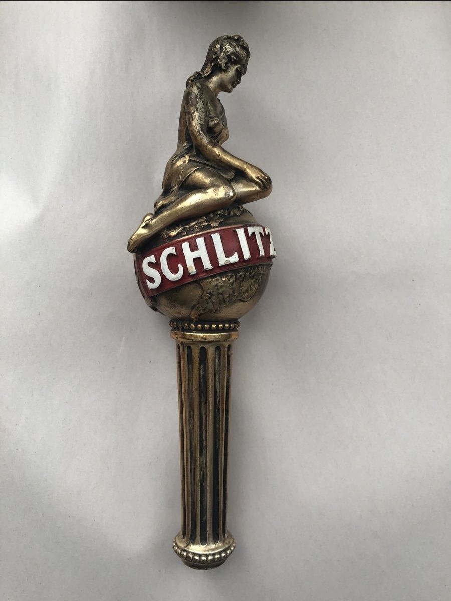 Schlitz "Golden Girl" (or Goddess) on Globe