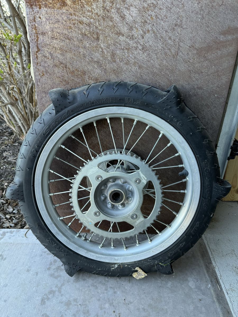 Honda CRF 150R Wheel and Paddle Tire
