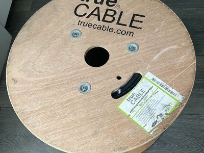 True Cable Cat6A Shielded Riser Ethernet Cable - Approx 612ft Remaining