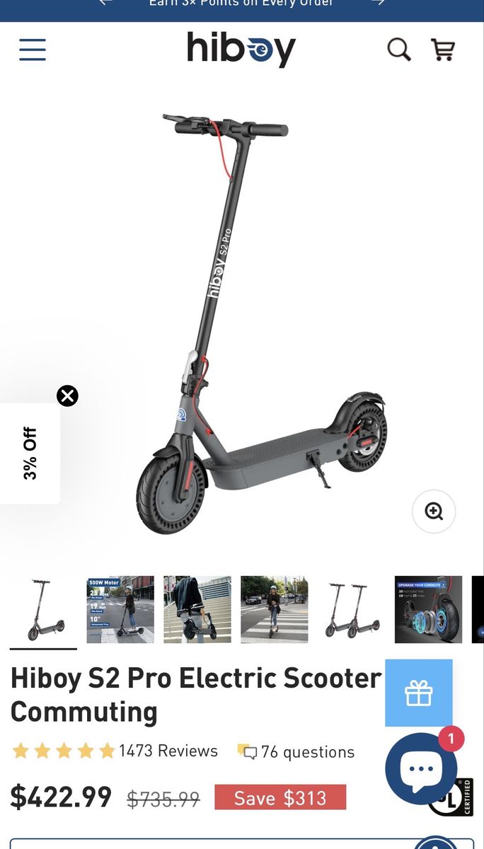 Hi Boy S2 electric Commuter scooter