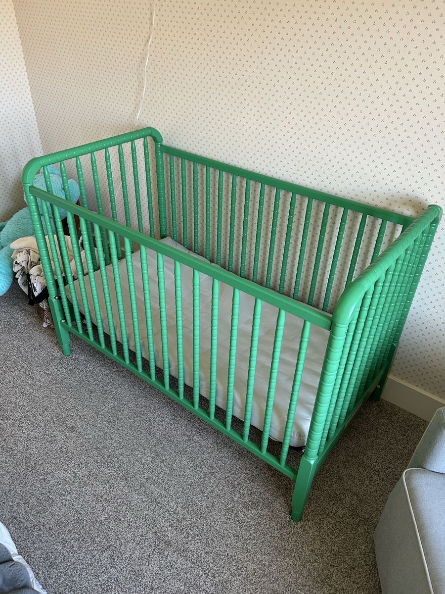 Jenny Lind Green Crib