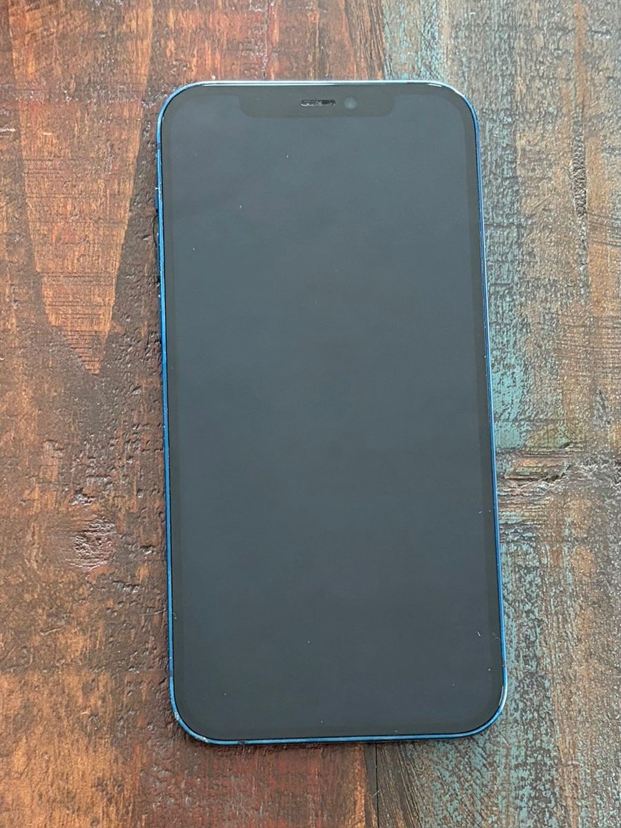 iPhone 12 – 128 GB – Blue – Unlocked – Good Condition – Cracked Camera Lens