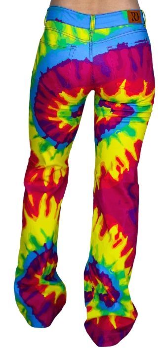 RANCH DRESS’N by FALLON TAYLOR SIGNATURE TROUSER - TIE DYE Medium NWT