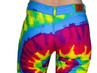 RANCH DRESS’N by FALLON TAYLOR SIGNATURE TROUSER - TIE DYE Medium NWT