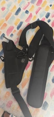 Crossfire compact gun shoulder holster