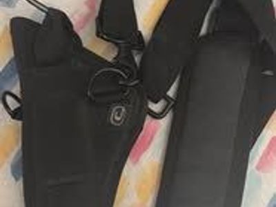 Crossfire compact gun shoulder holster
