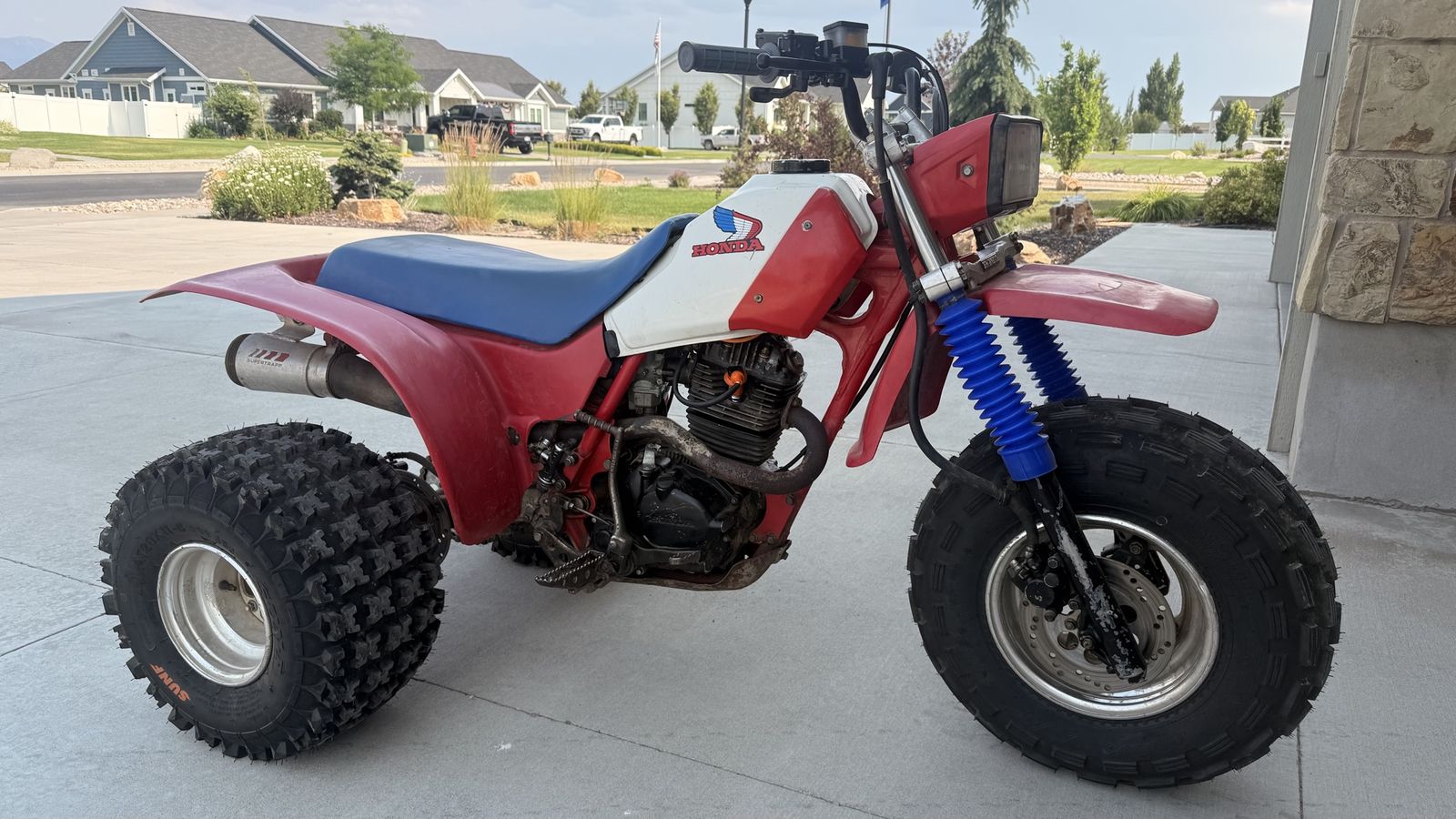 1985 Honda ATC 200X 3-Wheeler Classic All-Terrain Vehicle