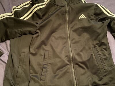 2 - Black Size M/10-12 Kids Adidas Jackets