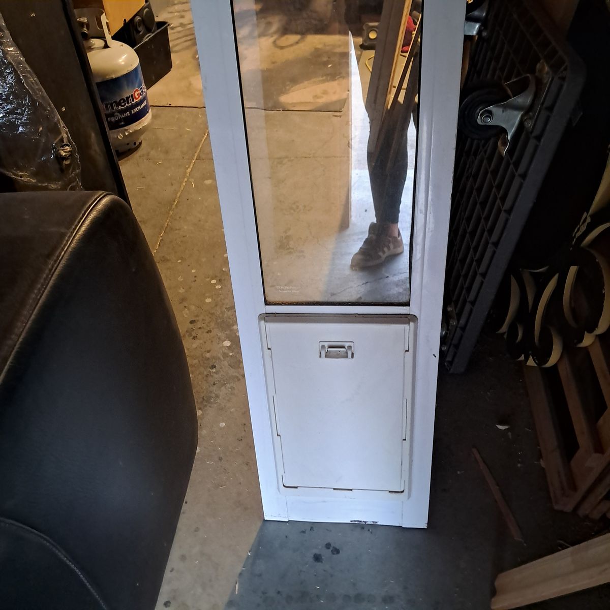 Sliding glass door insert for your dog or cat