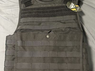 Condor Outdoor EXO Plate Carrier GEN II - L/XL Black Tactical Vest