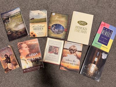 Lot of 9 Mixed Genre Books