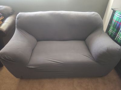 Ashley furniture leather loveseat