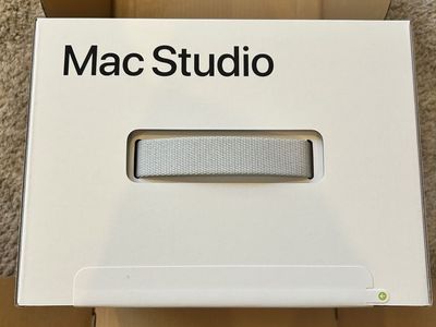 Mac Studio M3 Ultra 2025 28-Core CPU 60-Core GPU 256GB 2TB - Sealed