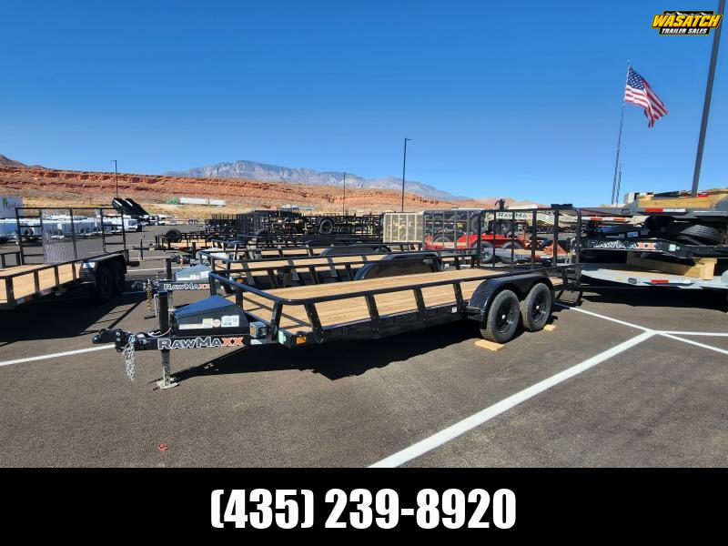 RawMaxx 7X18 7K UTX Utility Trailer