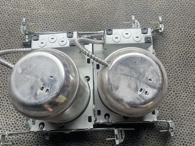 6" recessed lights
