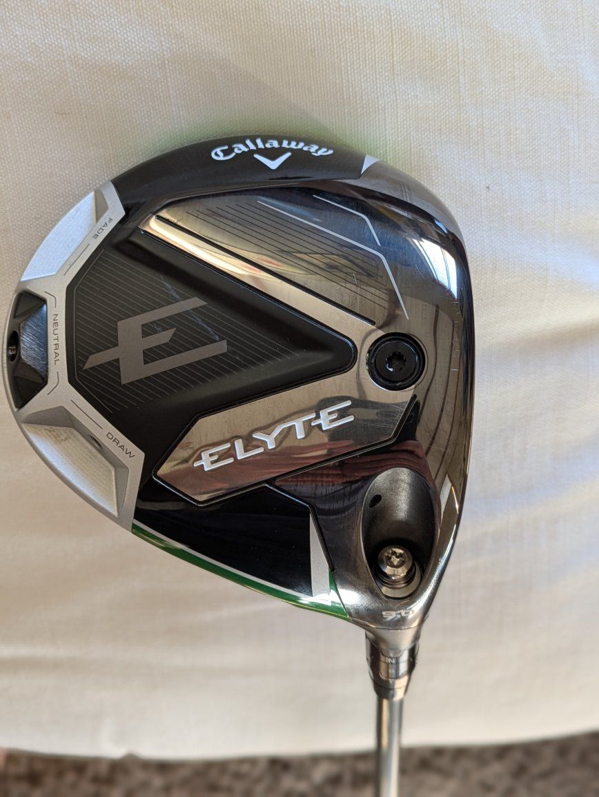Callaway Elyte Driver- Stiff- Only Hit Once!