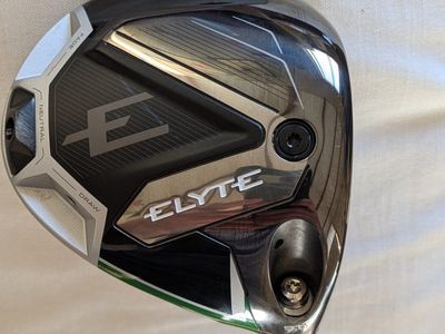 Callaway Elyte Driver- Stiff- Only Hit Once!