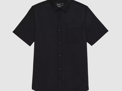 Fox Racing Level Up Medium Woven Shirt, Black (32861-001-M-L-BIN10)