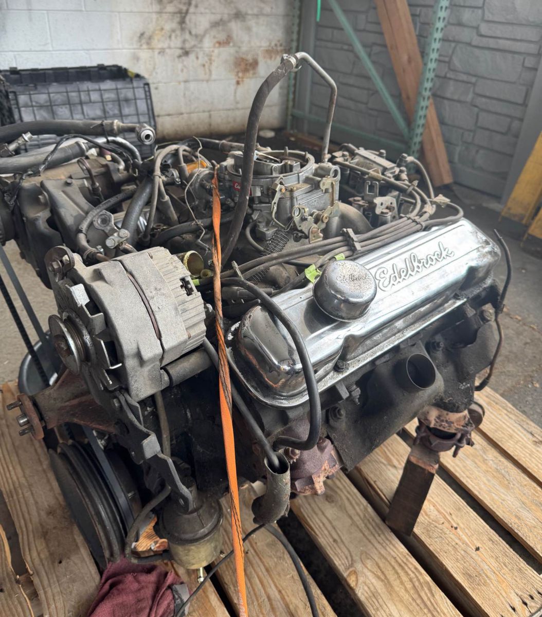 1980-81 Pontiac 265 V8 Engine Firebird Trans am Core Project Motor