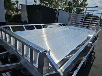 7x17 Utility ATV/UTV All Aluminum Deck Baughman Baughman 2026