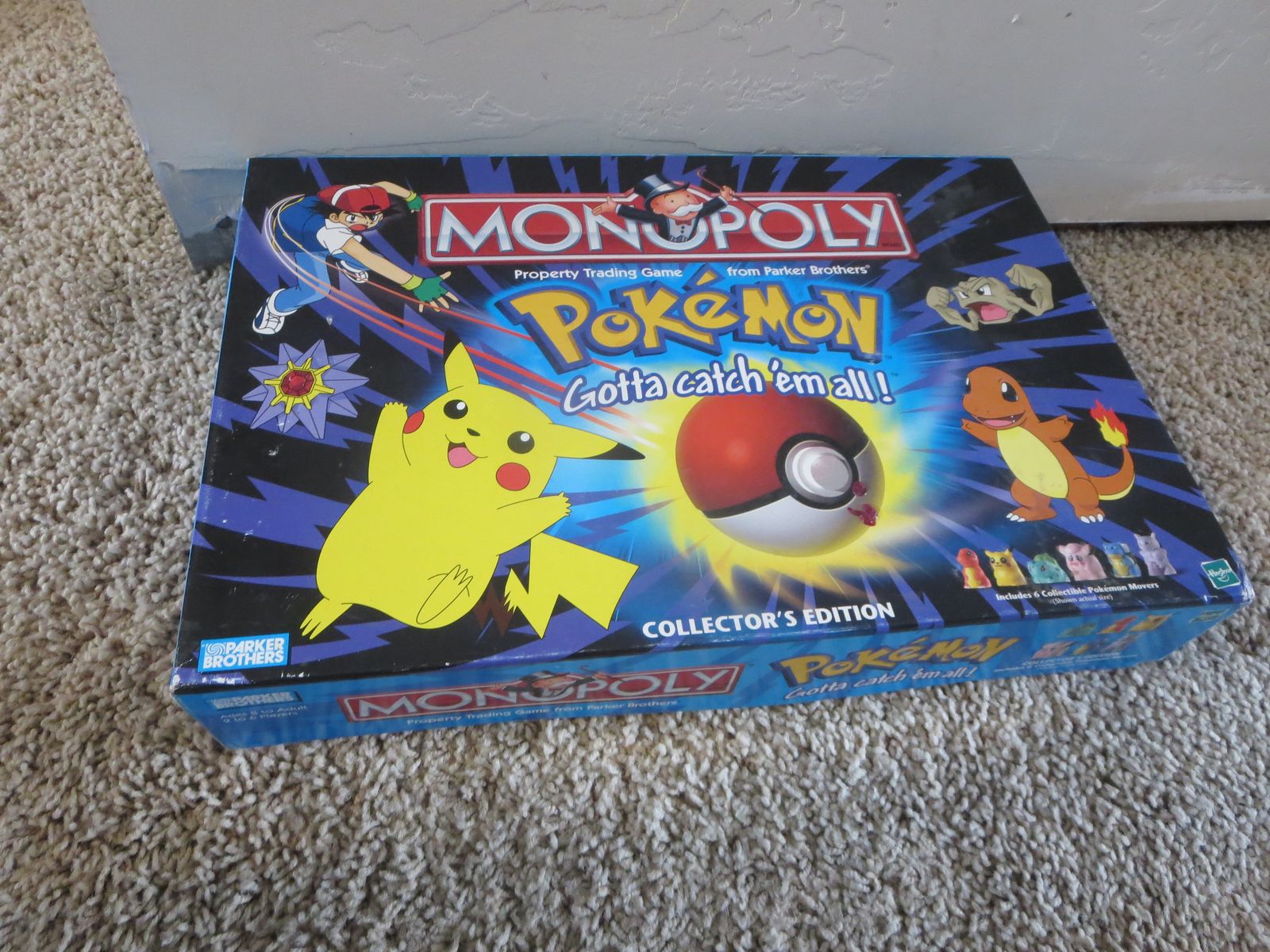 POKÉMON MONOPOLY Collector's Edition Board Game Complete 1999 Parker Bros