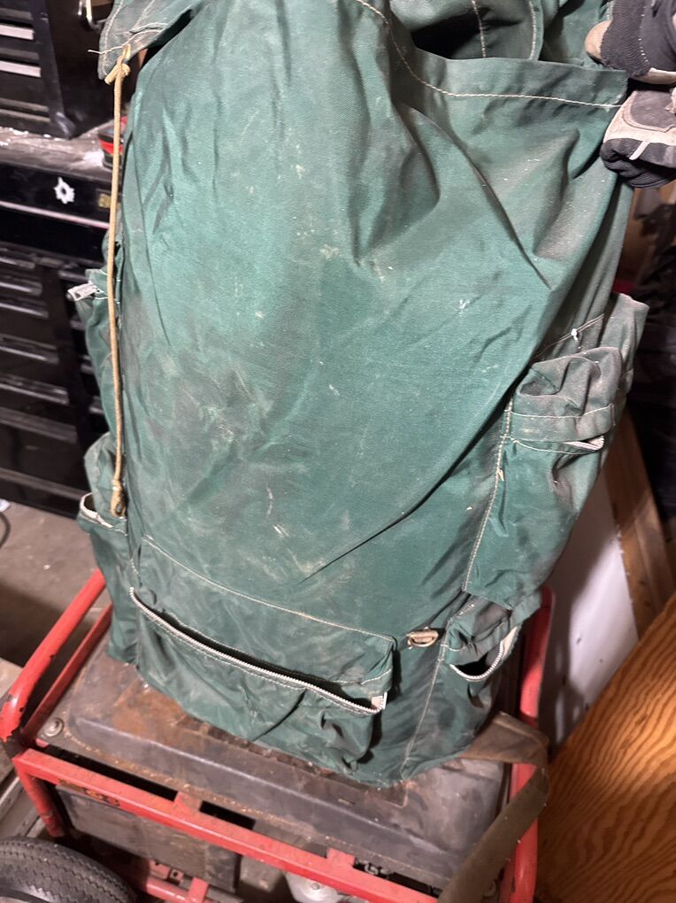 Hiking Backpack With Mummy Sleeping Bag