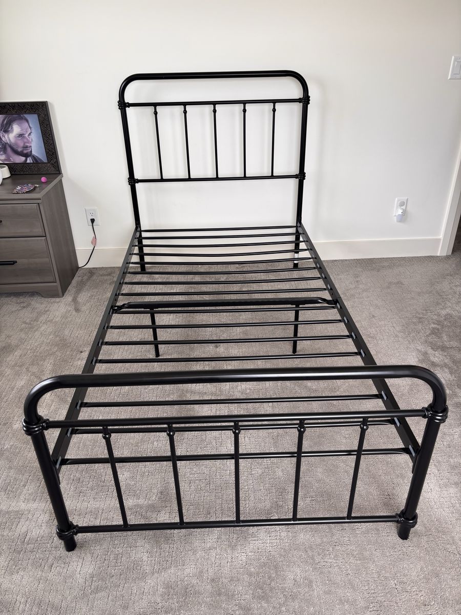Twin Size Metal Bed Frame