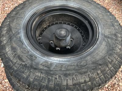 4x 31x10.50r15 tires on 6 lug wheels