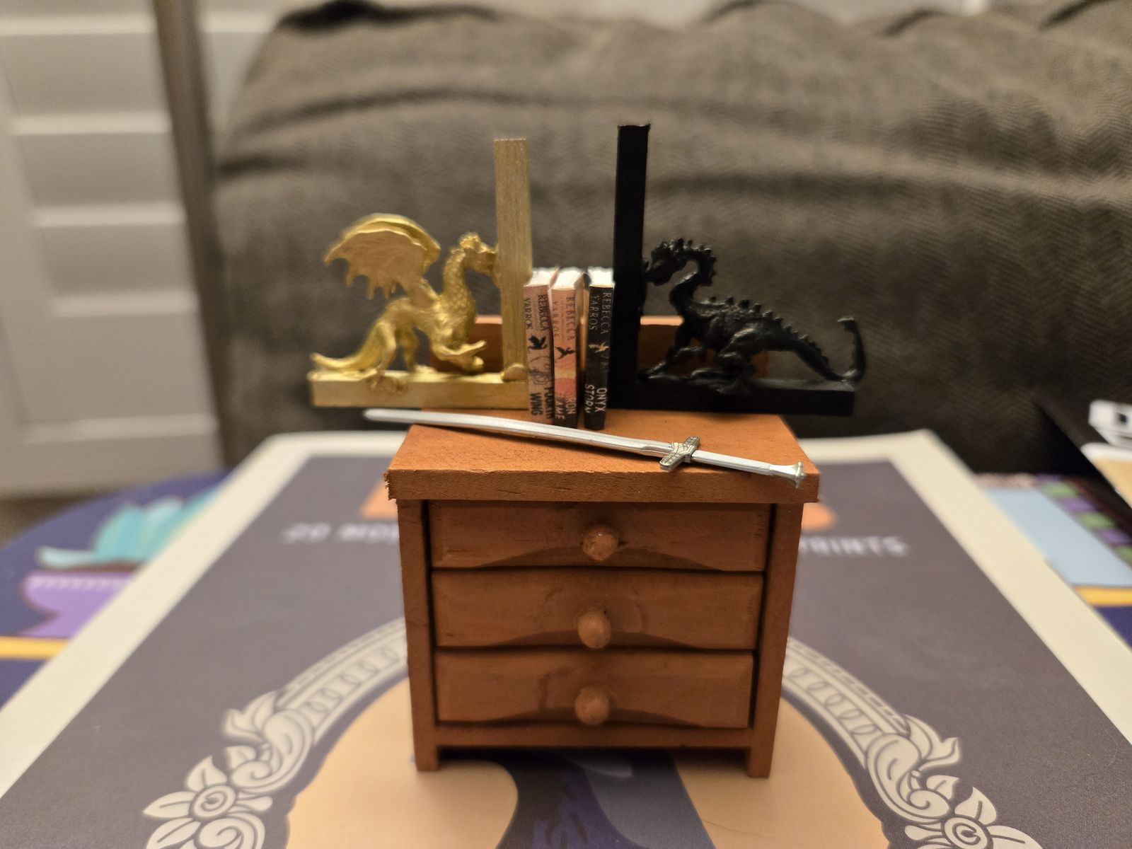 Fourth Wing Minature Bookshelf