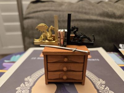 Fourth Wing Minature Bookshelf